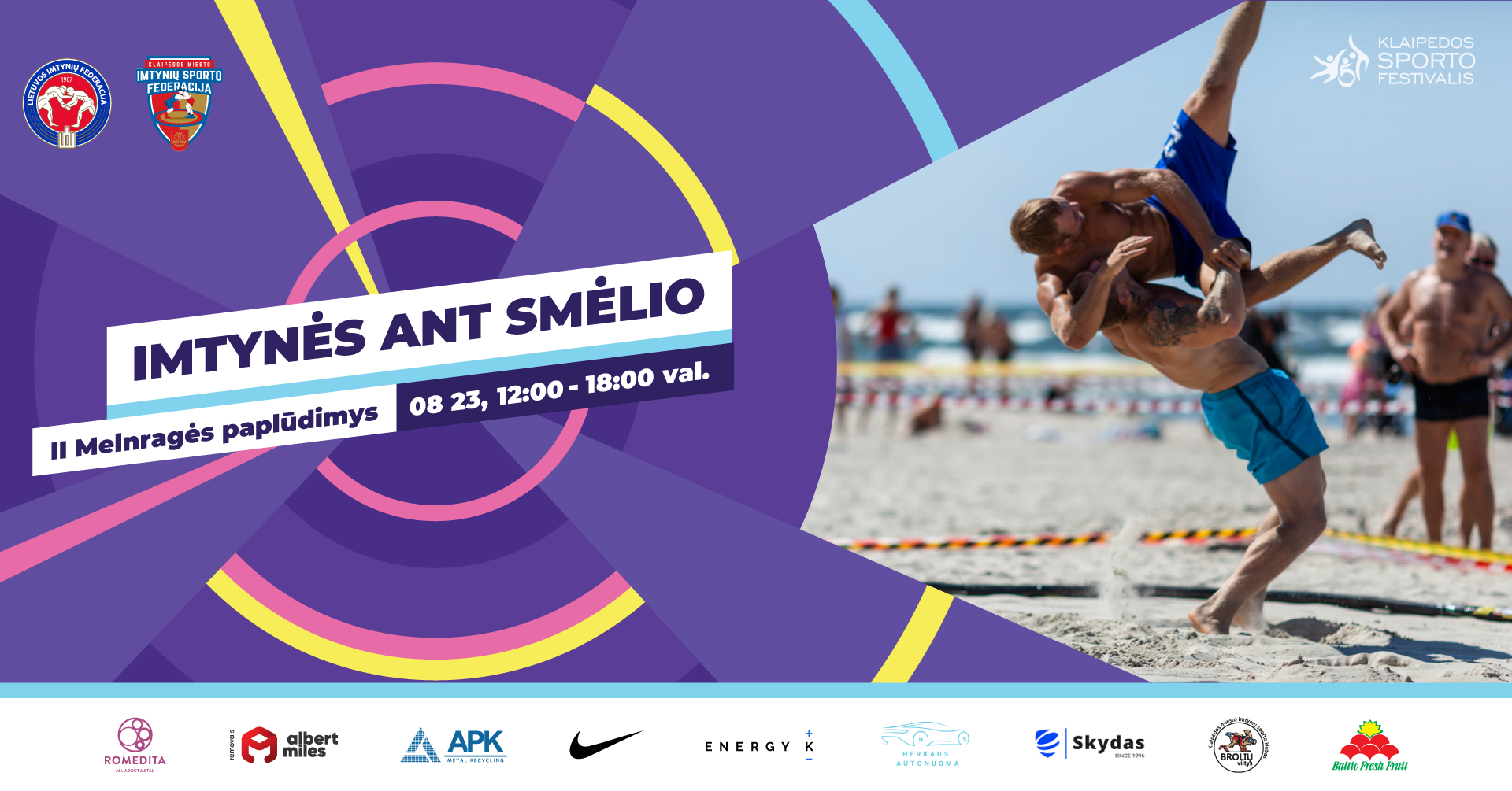 Imtynės ant smėlio
