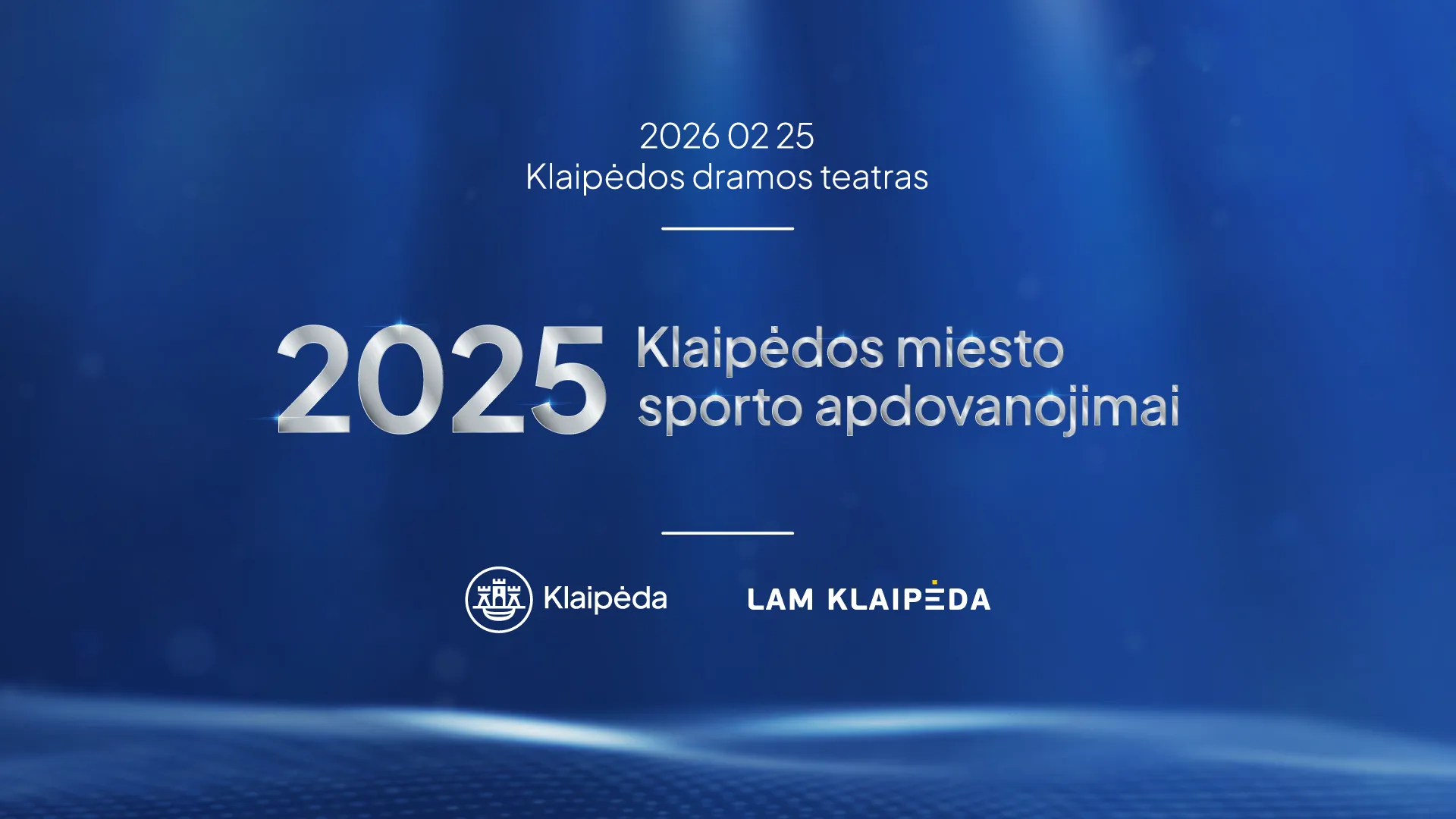 Klaipėdos sporto apdovanojimai 2025