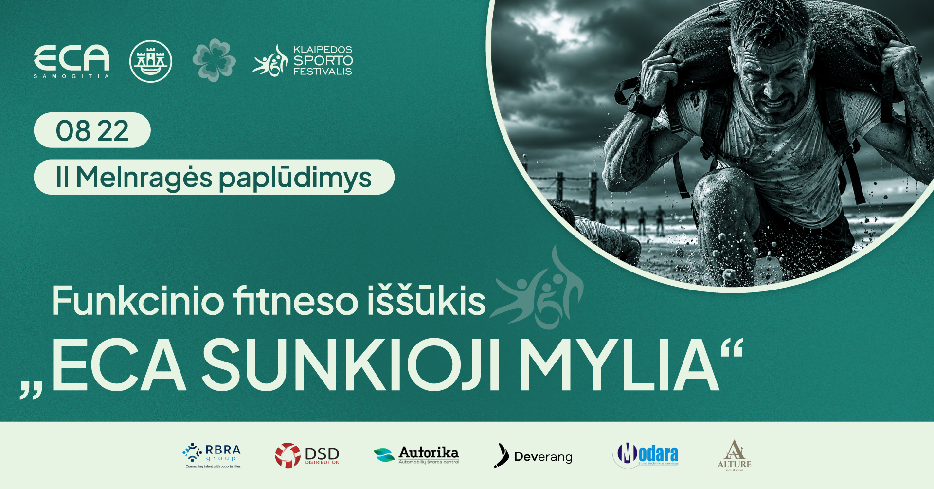 Funkcinio fitneso iššūkis „ECA SUNKIOJI MYLIA“